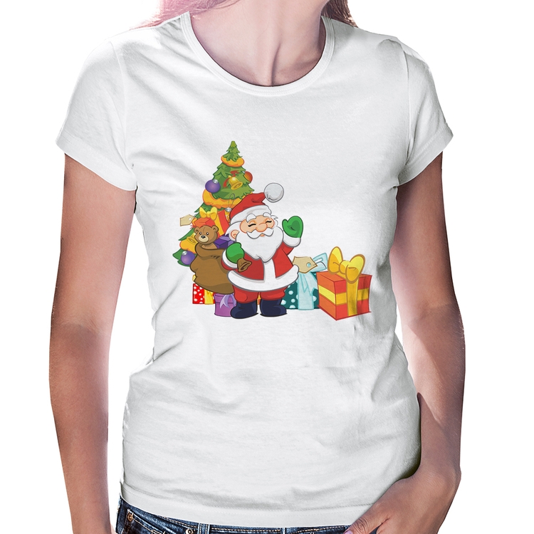 Baby Look Natal Papai Noel