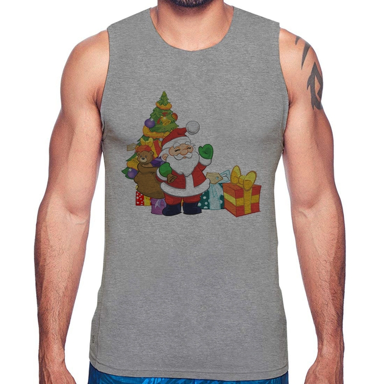 Regata Natal Papai Noel - Cinza