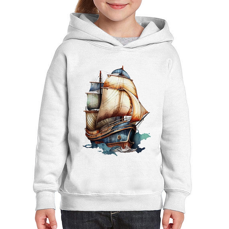 Moletom Infantil Navio Vintage