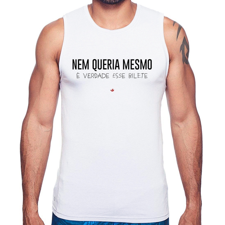 Regata Nem queria mesmo, é verdade esse bilete