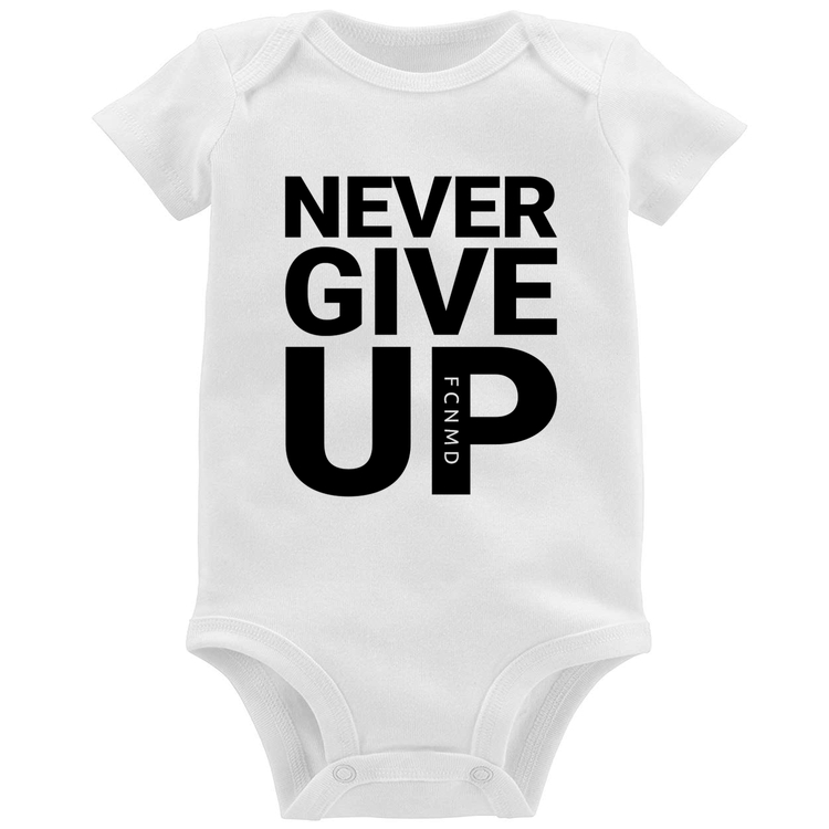 Body Bebê Never give up