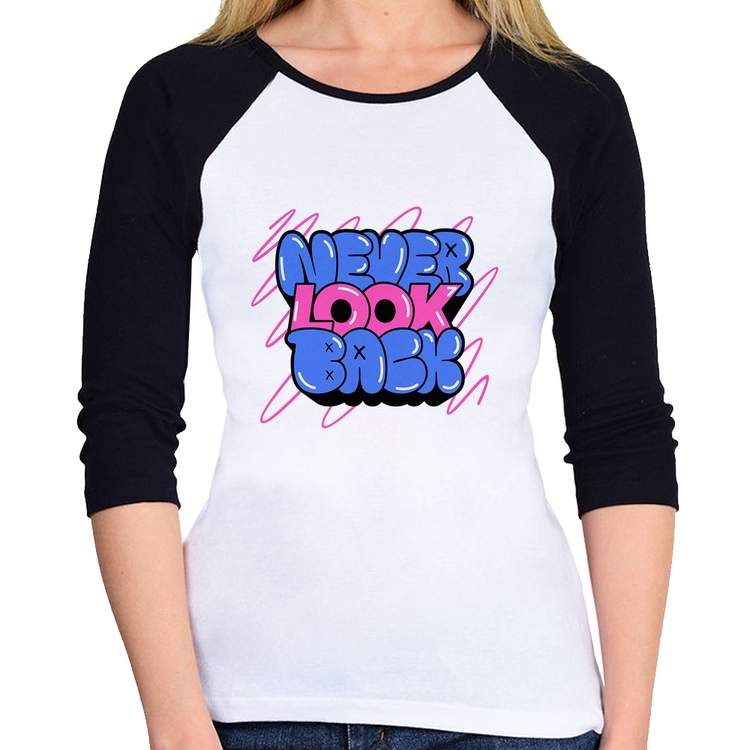 Baby Look Raglan Never look back Manga 3/4