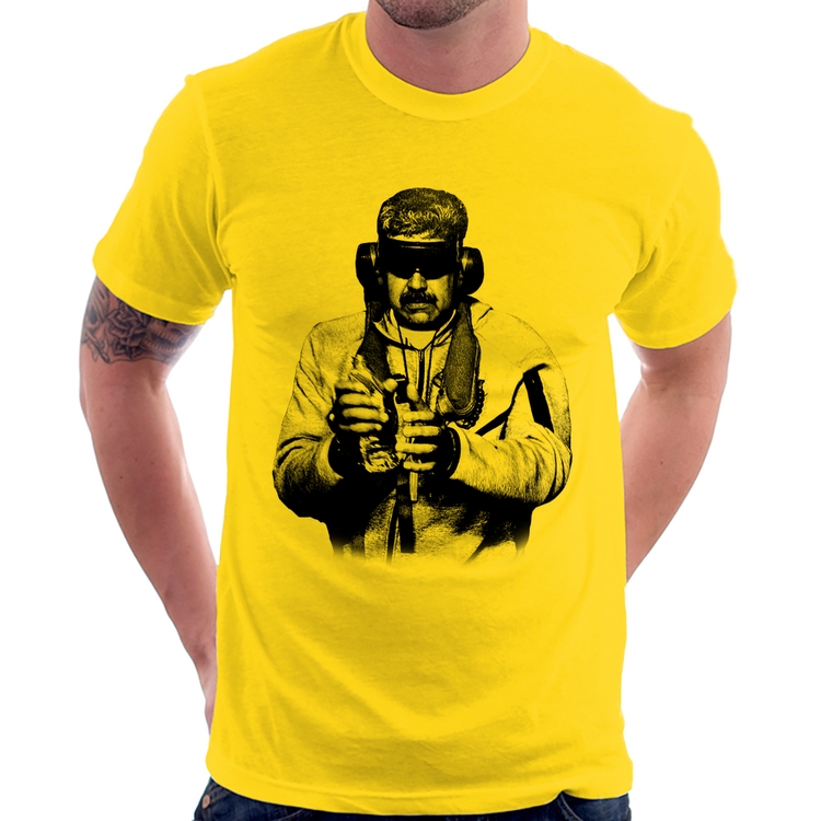 Camiseta Nicolás Maduro Preso - Amarela