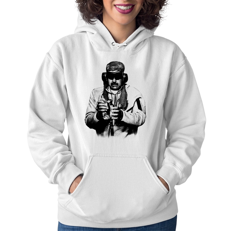 Moletom Feminino Nicolás Maduro Preso - Branco