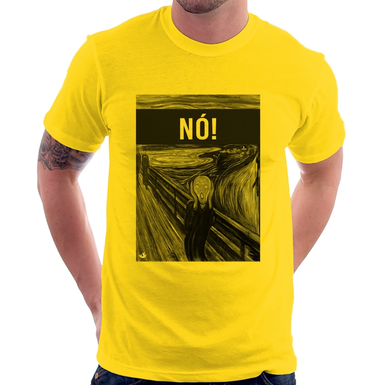 Camiseta NÓ! - Amarela