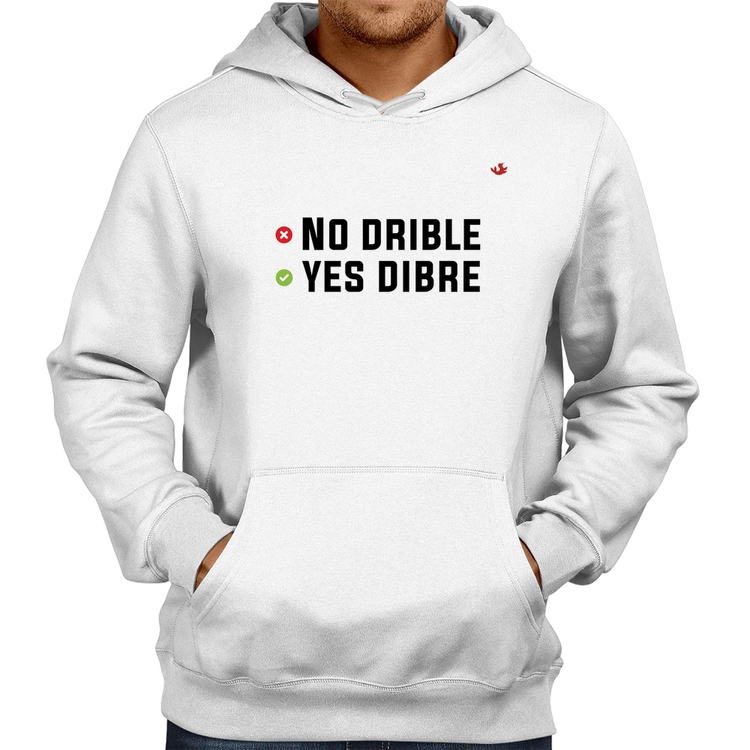 Moletom No drible, yes dibre - Branco