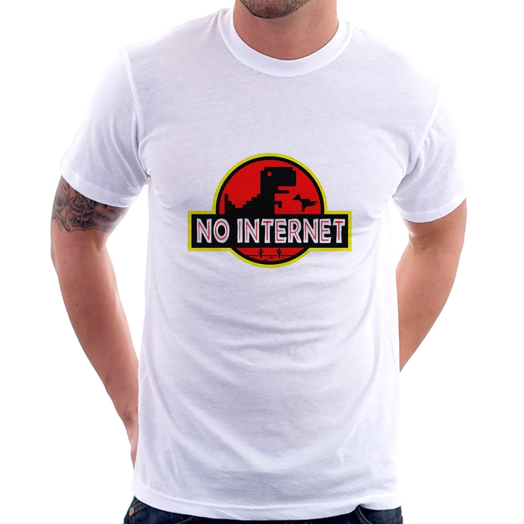 Camiseta No internet