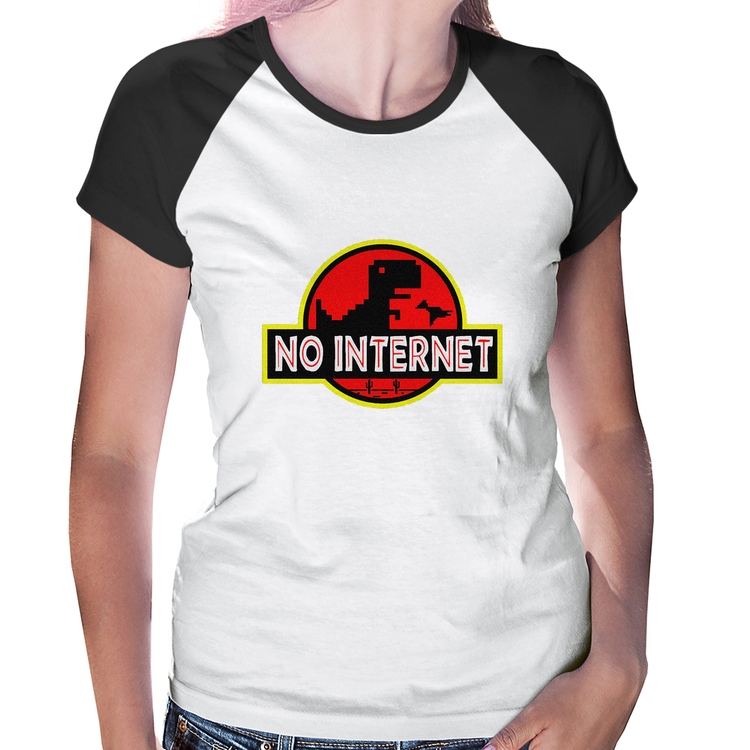 Baby Look Raglan No internet