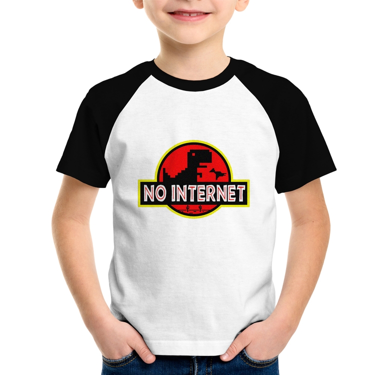Camiseta Raglan Infantil No internet