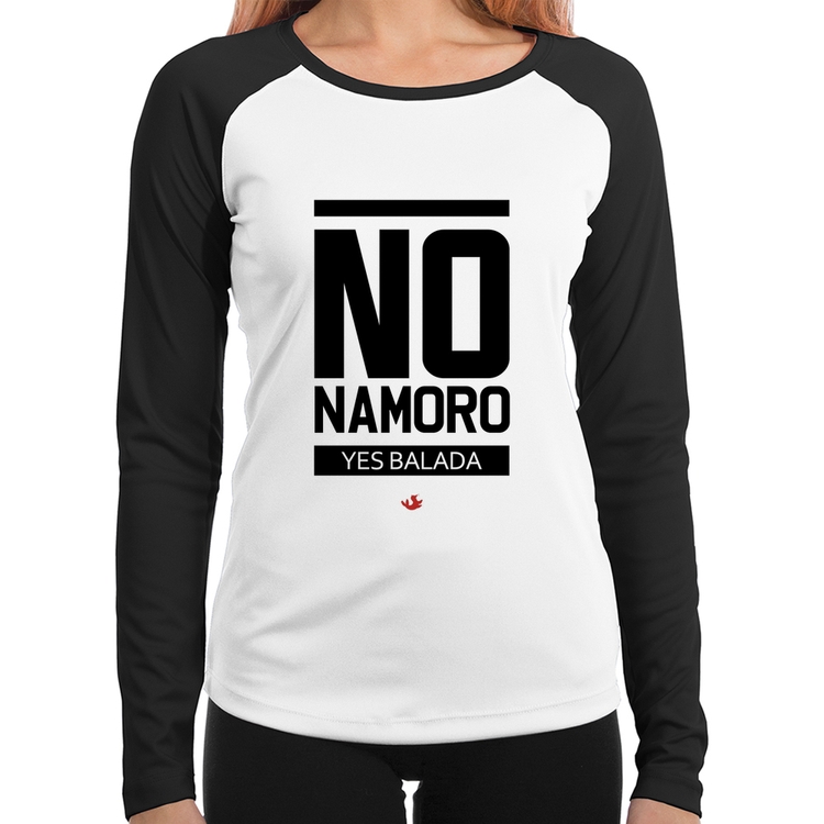 Baby Look Raglan No namoro, Yes balada Manga Longa