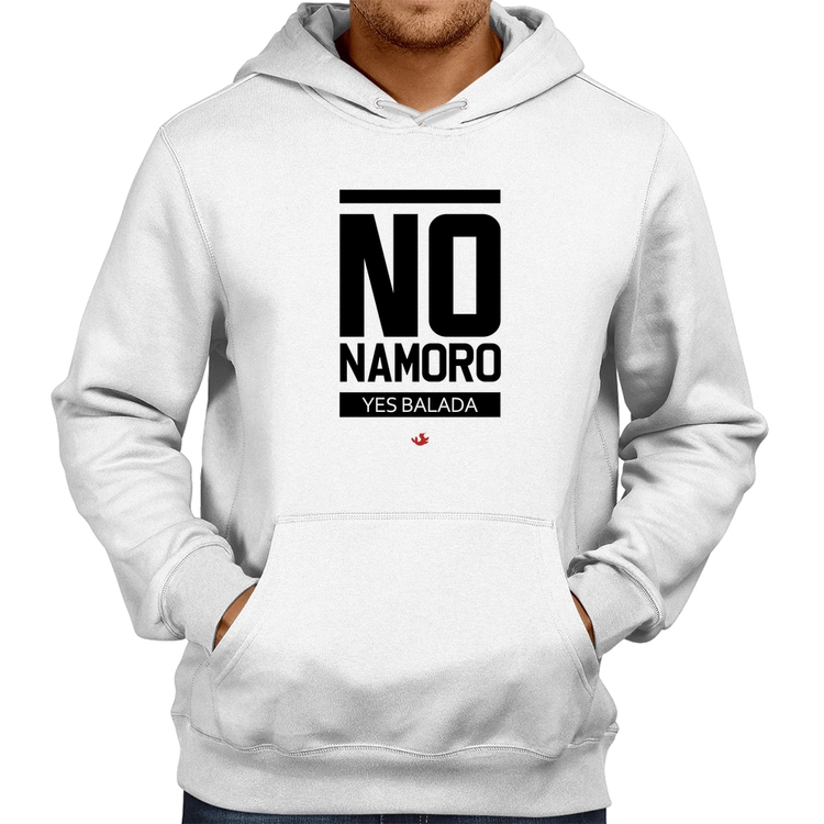 Moletom No namoro, Yes balada - Branco