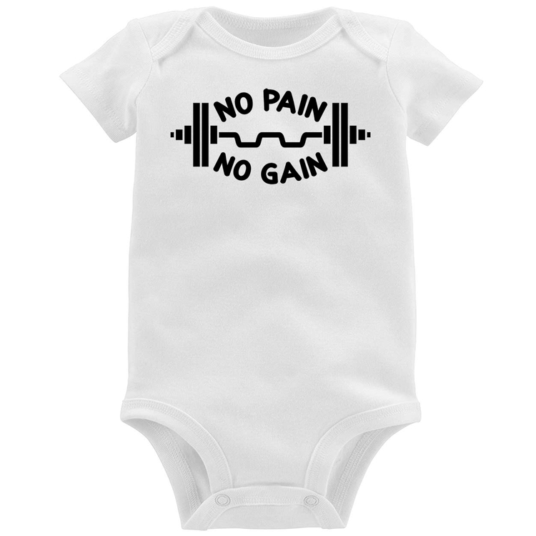 Body Bebê No Pain No Gain