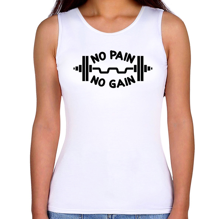 Regata Feminina No Pain No Gain