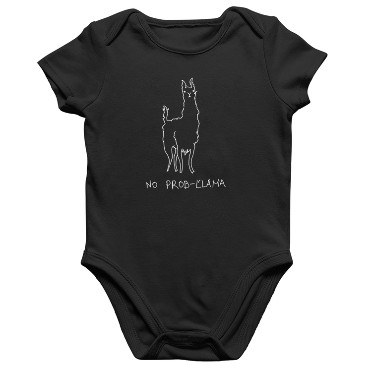 Body Bebê Algodão No Prob-llama