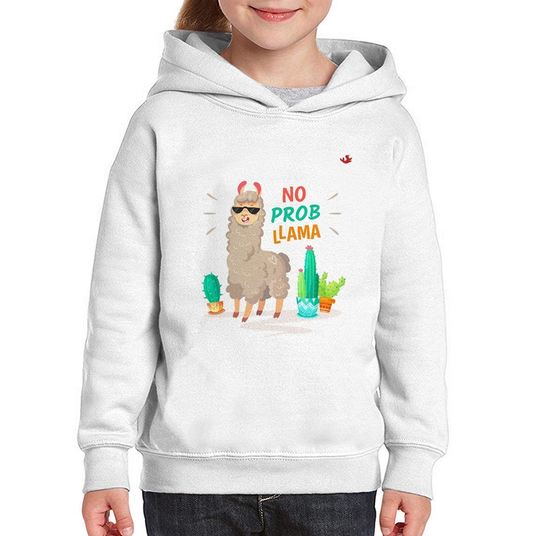 Moletom Infantil No prob llama