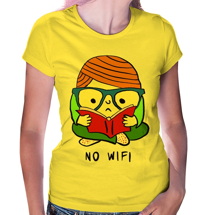 Baby Look No Wifi - Amarela