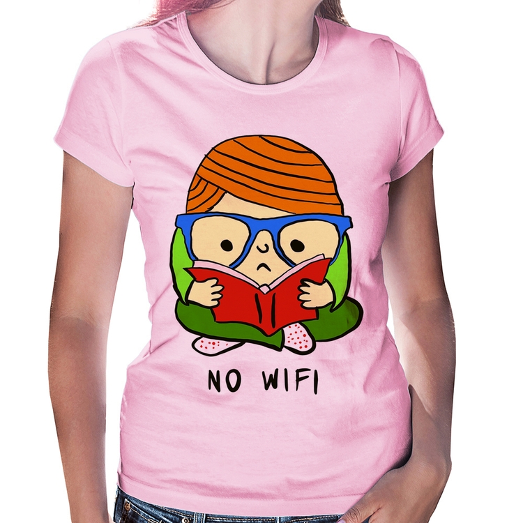 Baby Look No Wifi - Rosa Bebê