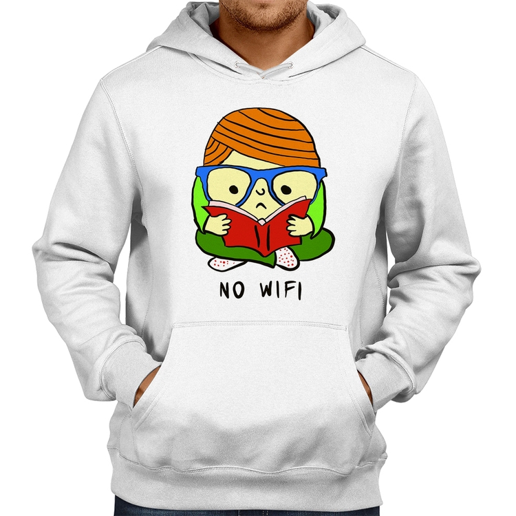 Moletom No Wifi - Branco