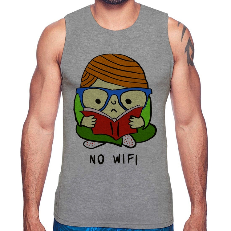 Regata No Wifi - Cinza