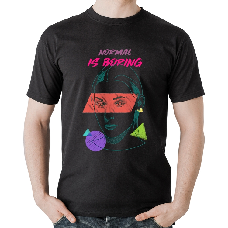 Camiseta Algodão Normal is boring