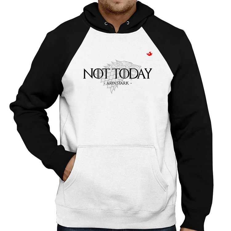 Moletom Not Today, Arya Stark