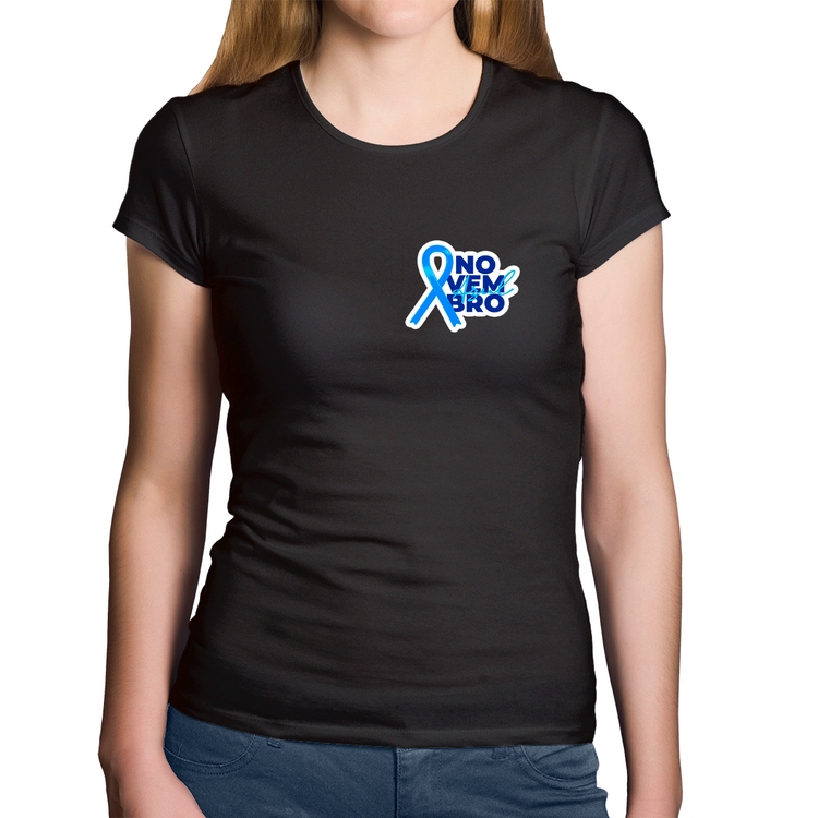 Baby Look Algodão Novembro Azul