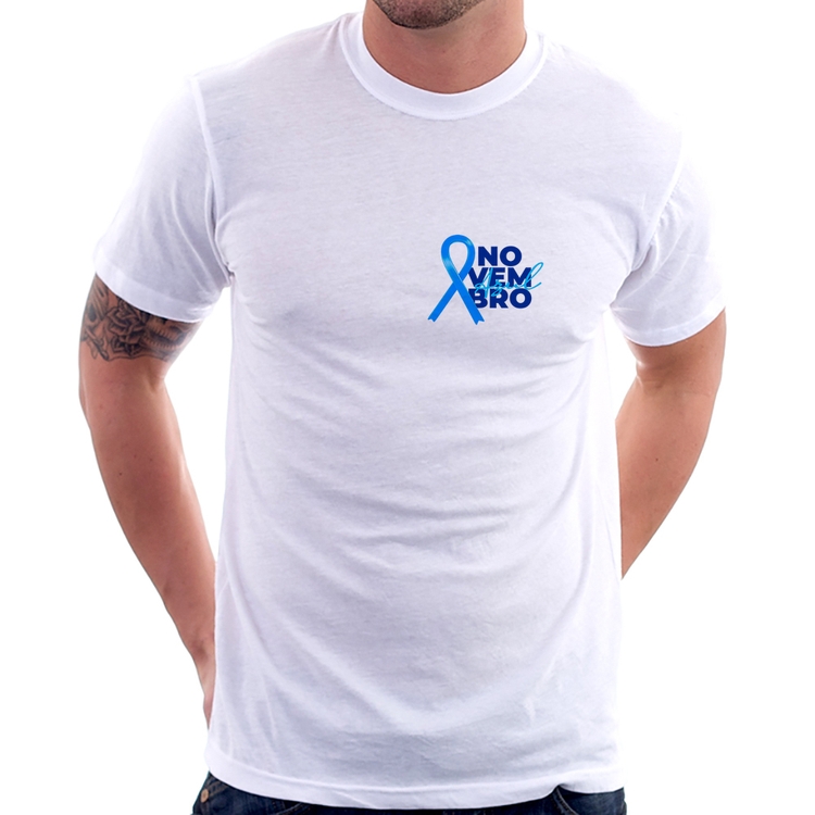 Camiseta Novembro Azul
