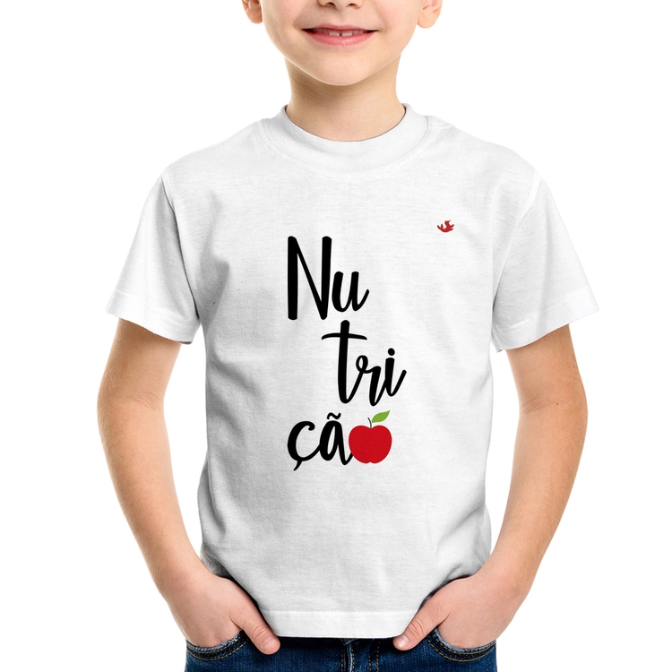 Camiseta Infantil Nutrição