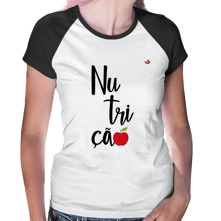 Baby Look Raglan Nutrição