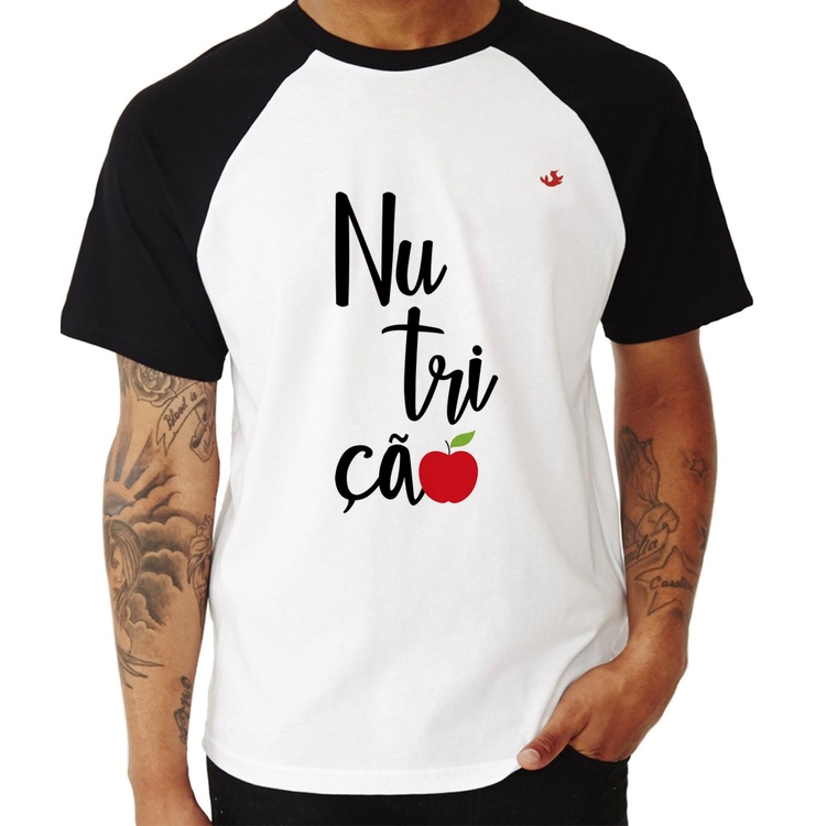 Camiseta Raglan Nutrição