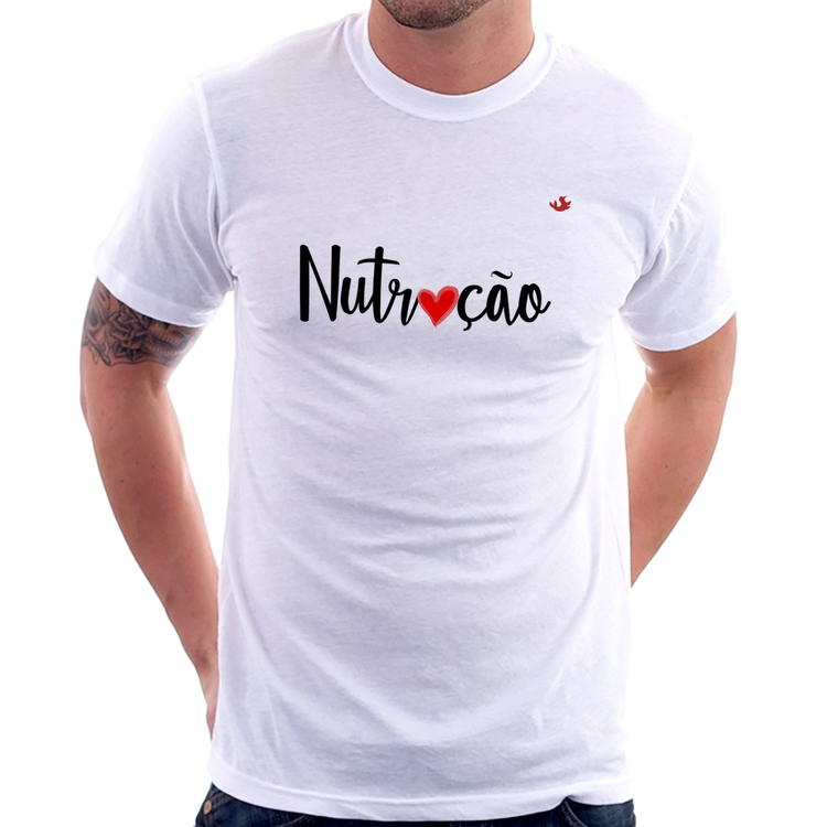 Camiseta Nutrição por amor