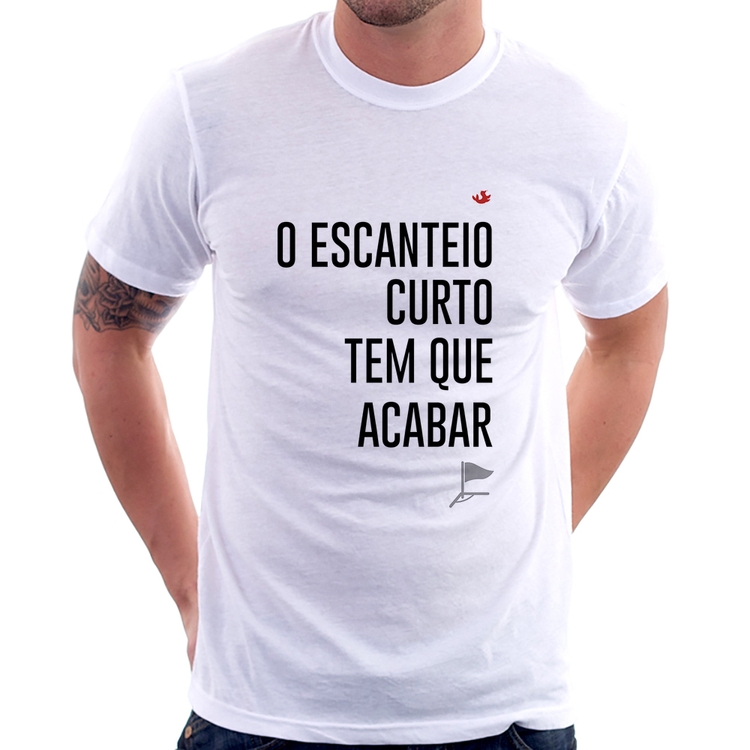 Camiseta O escanteio curto tem que acabar