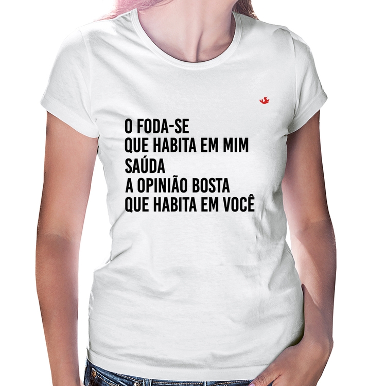 Baby Look O foda-se que habita em mim