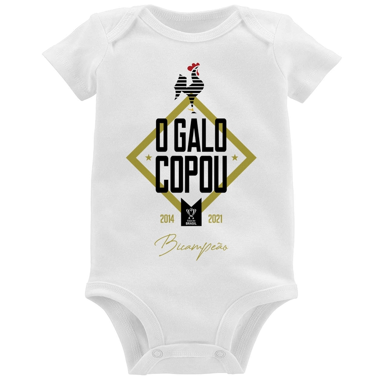 Body Bebê O Galo Copou!