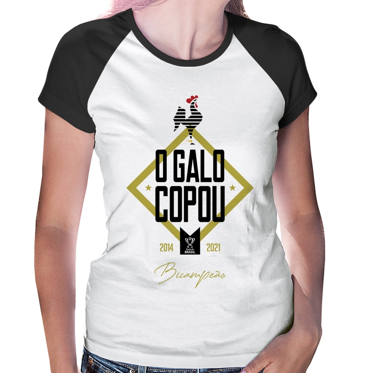 Baby Look Raglan O Galo Copou!