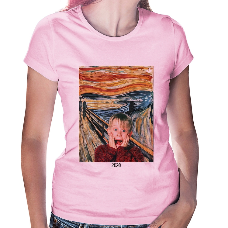 Baby Look O grito 2020 - Rosa Bebê