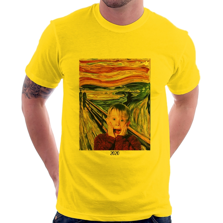 Camiseta O grito 2020 - Amarela