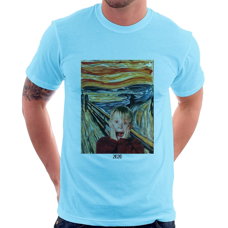 Camiseta O grito 2020 - Azul Bebê