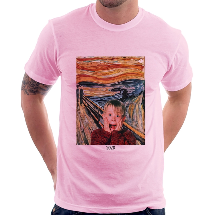 Camiseta O grito 2020 - Rosa Bebê