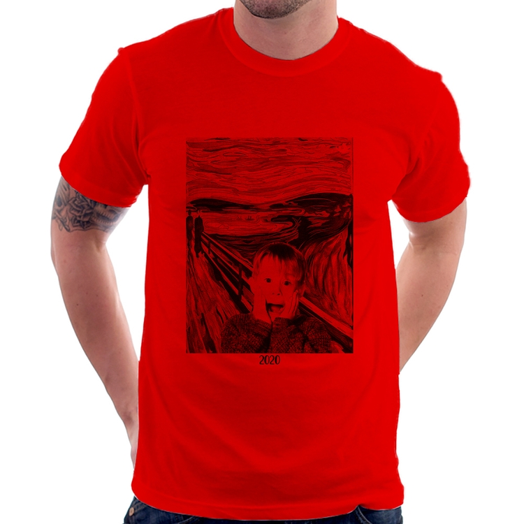 Camiseta O grito 2020 - Vermelha