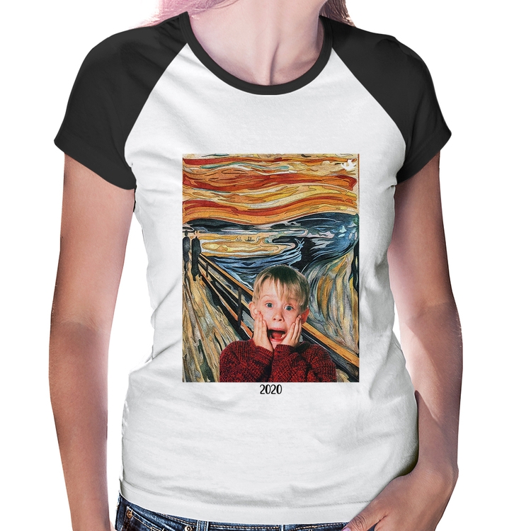 Baby Look Raglan O grito 2020