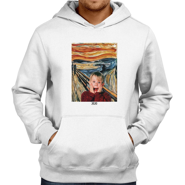 Moletom O grito 2020 - Branco