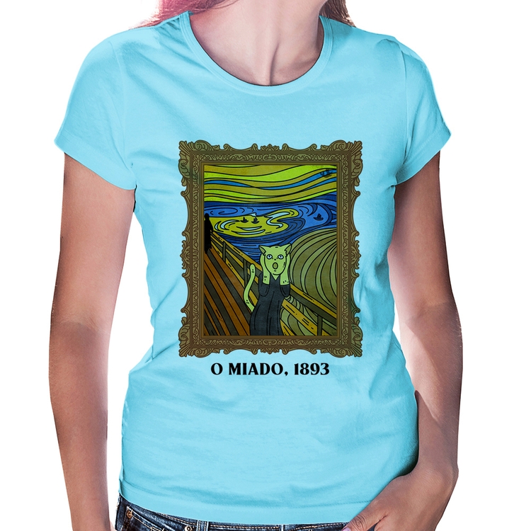 Baby Look O miado, 1893 - Azul Bebê