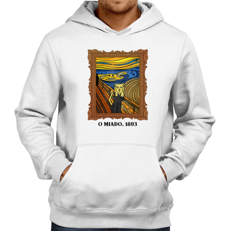 Moletom O miado, 1893 - Branco