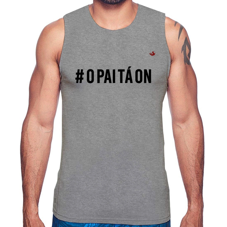 Regata O Pai tá ON - Cinza