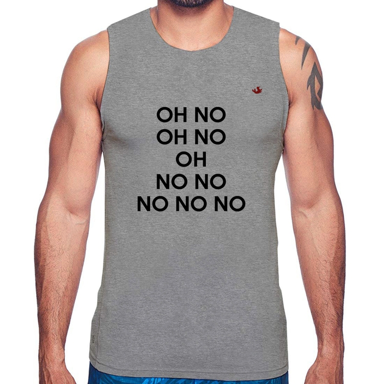 Regata OH NO! - Cinza