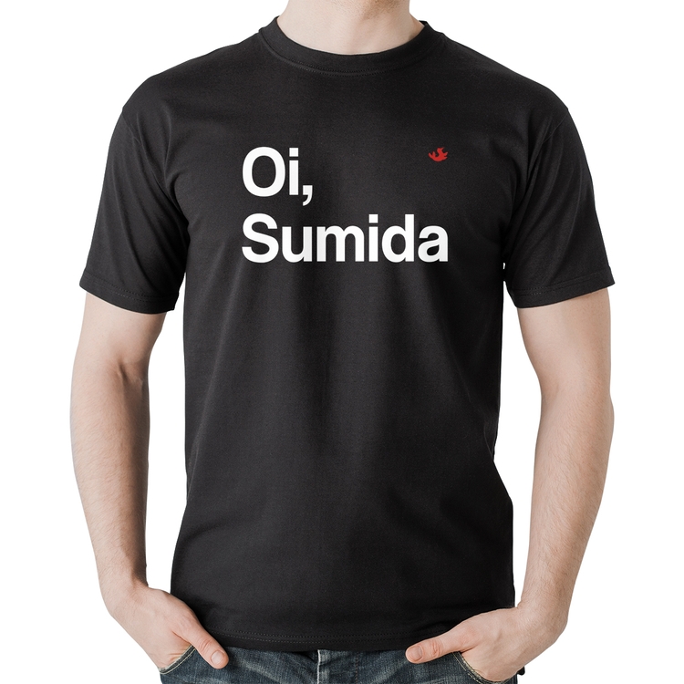 Camiseta Algodão Oi sumida