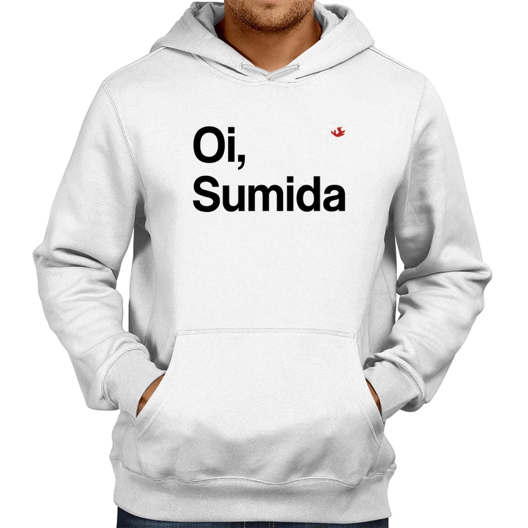 Moletom Oi sumida - Branco