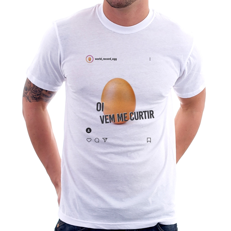 Camiseta Oi, vem me curtir
