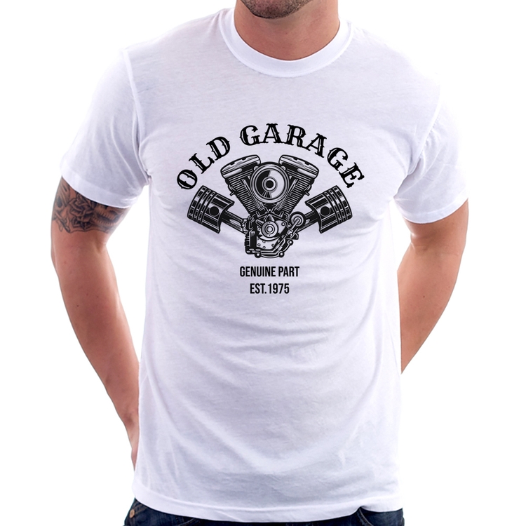 Camiseta Old Garage Genuine Part Est.1975